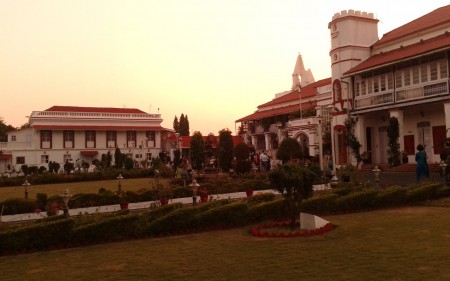 Raj Bhavan, the Governor's residence in Goa, India.